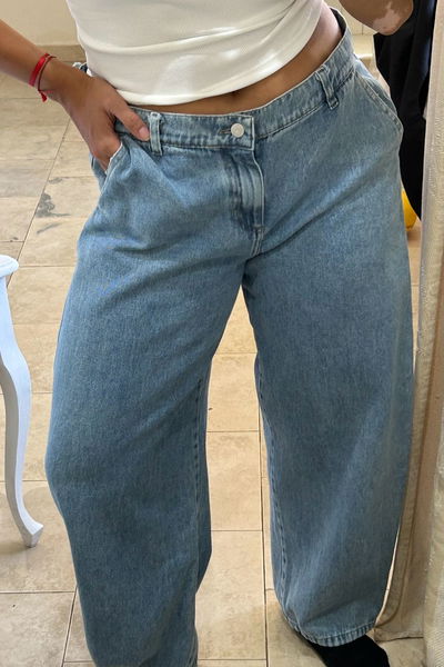 Baggy nevado celeste 