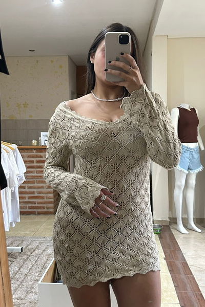 Vestido tejido