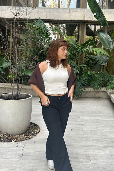 Musculosa de rib clasico 