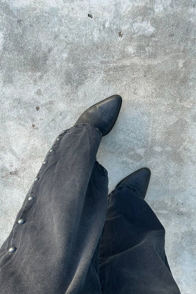 Wide leg lovely con tachas 