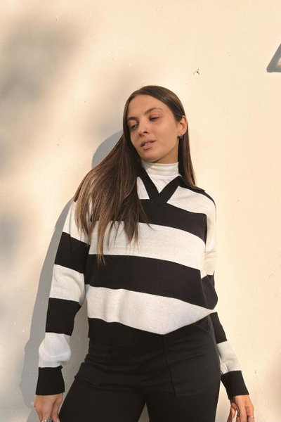 Sweater chomba rayado