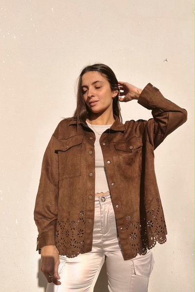 Camisaco gamuzado