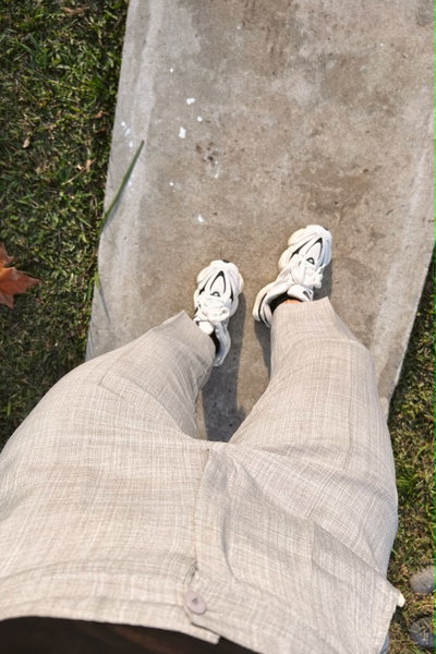 Pantalon sastrero recto 