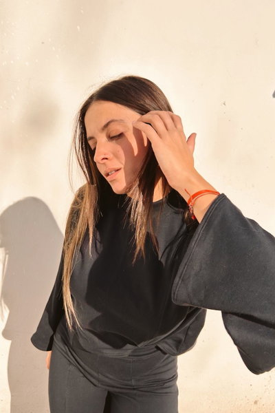 Conjunto de algodon rustico