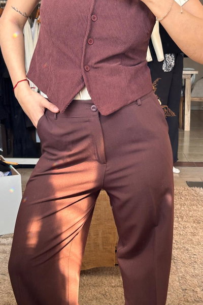 Pantalon sastrero palazzo