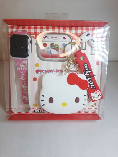 Combo Infantil Auriculares Inalambricos y Reloj 