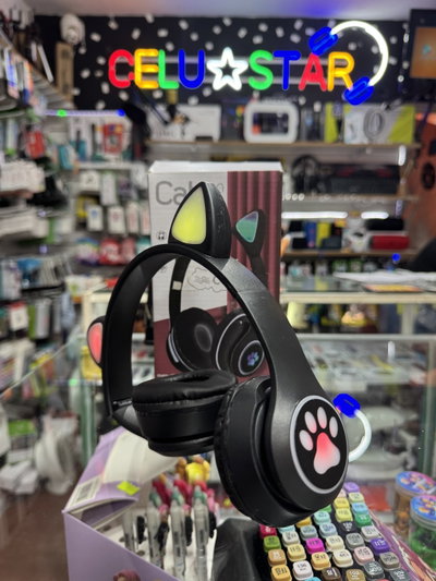 Auriculares inalámbricos vincha Cat ear VIV-23M