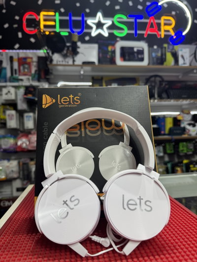 Auriculares con cable Lets Glow
