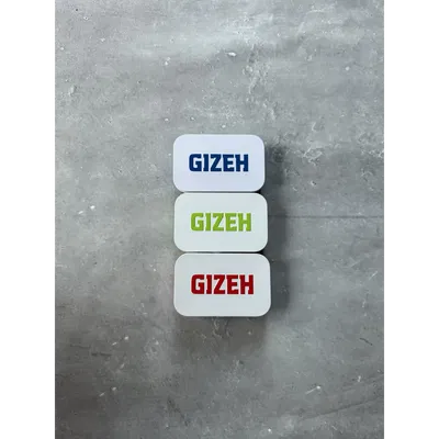 Cigarrera Gizeh de Metal + 4 Libritos