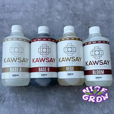 Kawsay Combo (base a , Base B , Bloom y Vege) (500 ML)