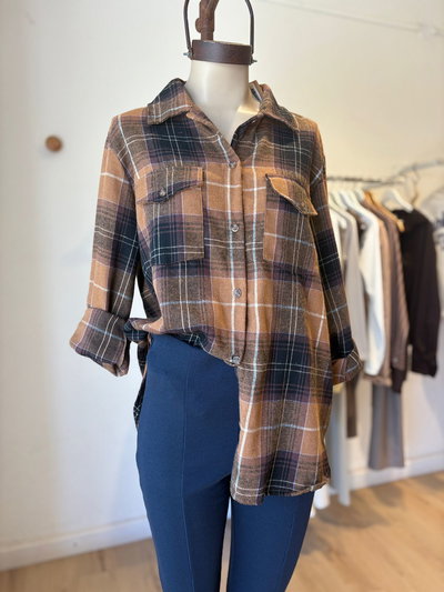 Camisa Helsinki Tierra