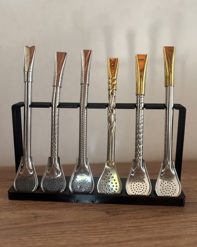 Bombillo Recto Premium - Acero Inoxidable