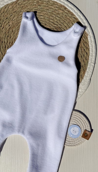 Jardinero plush | blanco