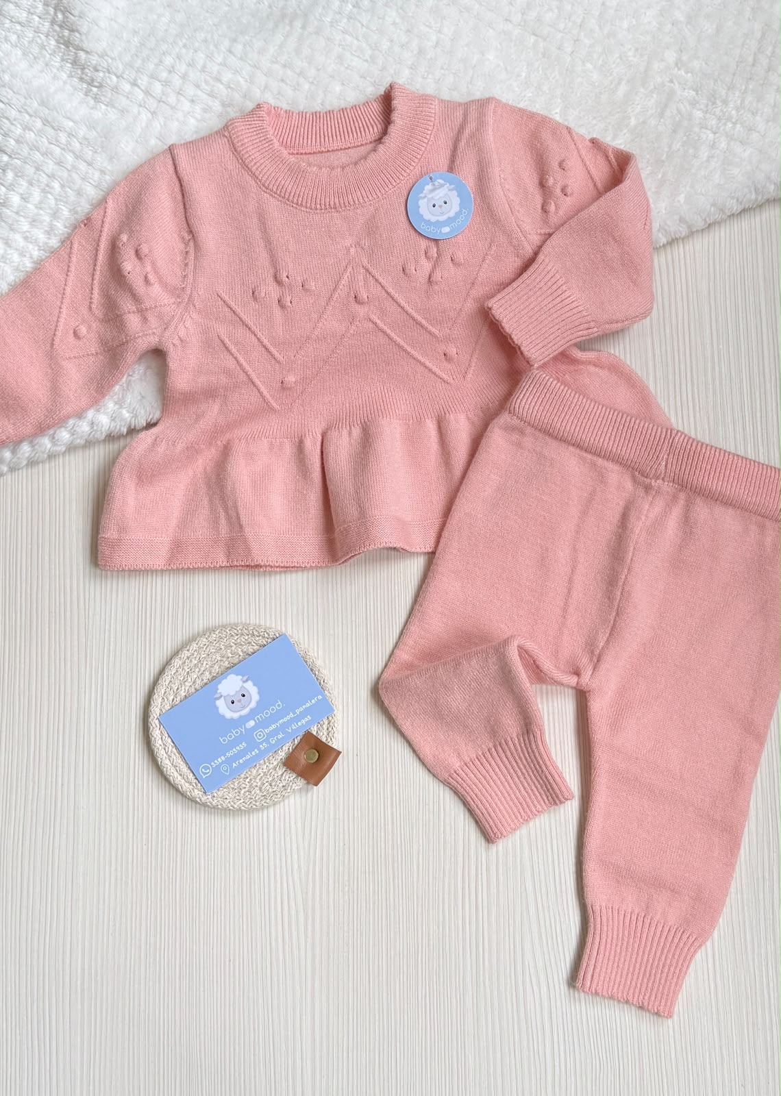 Conjunto bremer nena | rosa | Baby Mood
