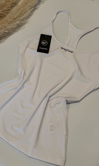 MUSCULOSA BRETEL FINO BIG FINE BLANCA
