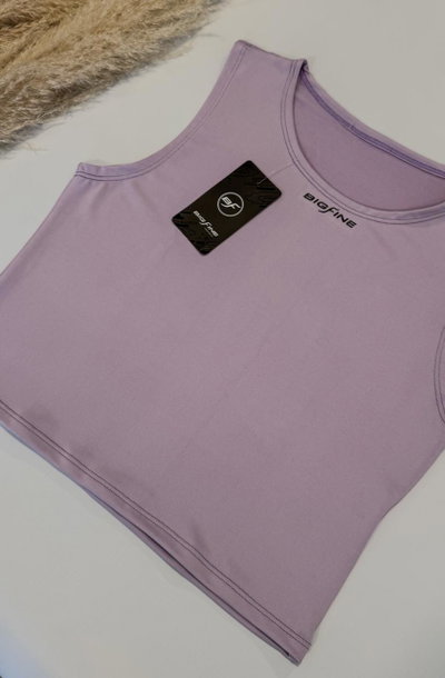MUSCULOSA CORTA BIG FINE  COLORES