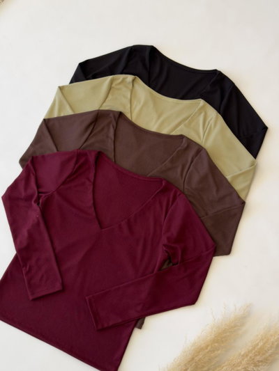 CAMISETA BASICA MORLEY ESCOTE V 