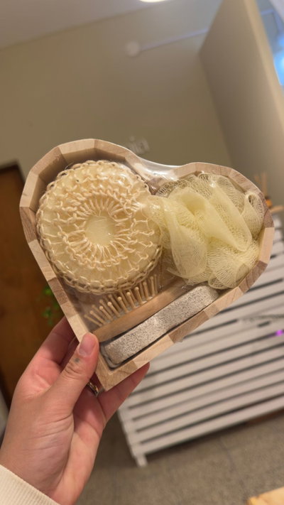 KIT DE BAÑO CORAZÒN DE BAMBU