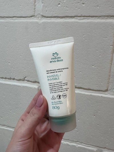 DESODORANTE ANTITRANSPIRANTE ERVA DOCE 80G