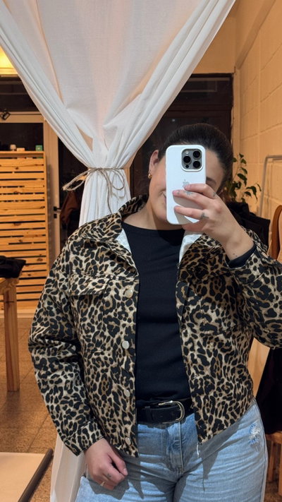 CHAQUETA ANIMAL PRINT