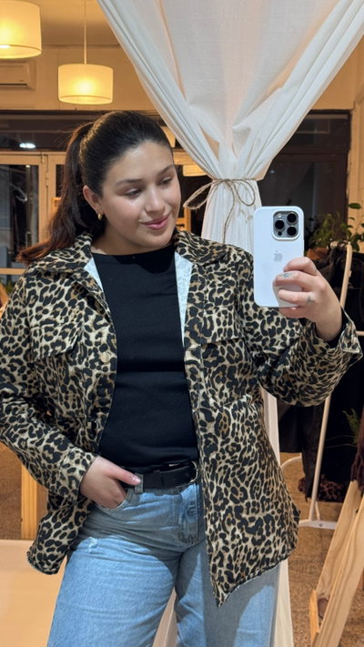 CAMISACO ANIMAL PRINT