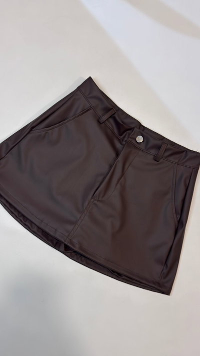 SHORT POLLERA ENGOMADA  CLASICA
