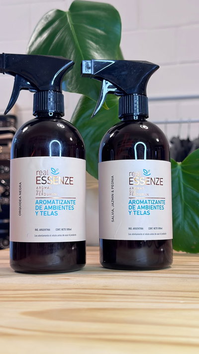 AROMATIZANTE DE AMBIENTES Y TELAS REAL ESSENZE 500ML