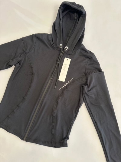 CAMPERA LYCRA FRIZADA BOLSILLO EN MANGA