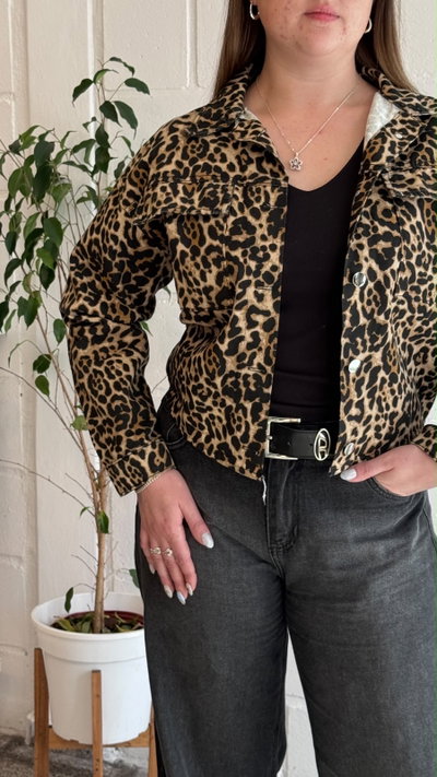 CHAQUETA ANIMAL PRINT