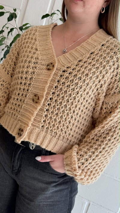 CARDIGAN TEJIDO