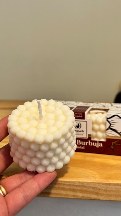 VELA AROMATICA BURBUJA X2 ILUMINARTE