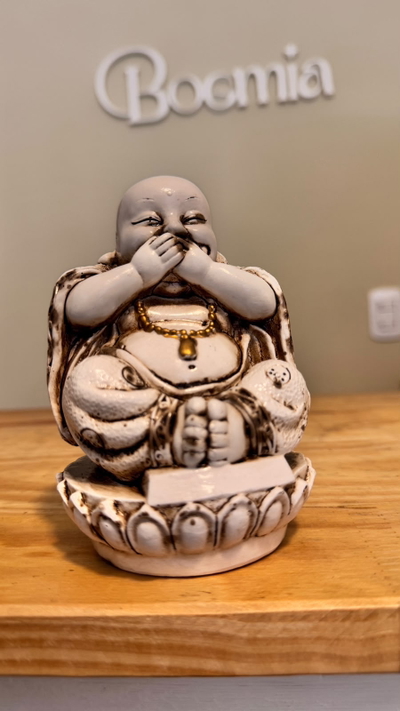BUDA PATINADO 12CM 