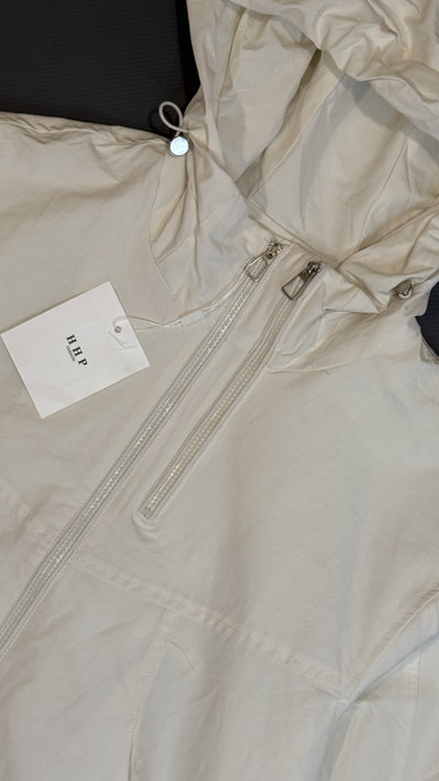 CAMPERA BLANCA ROMPE VIENTO IMPORTADA 