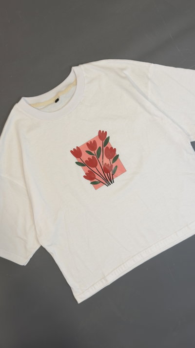 REME OVER CORTA ESTAMPADA EN DTF 
