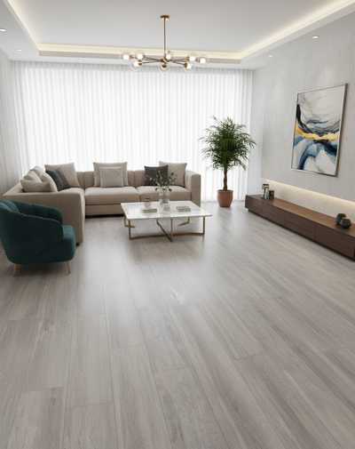 CEJATEL 28x118 BOTANIC GRIS RECTIFICADO