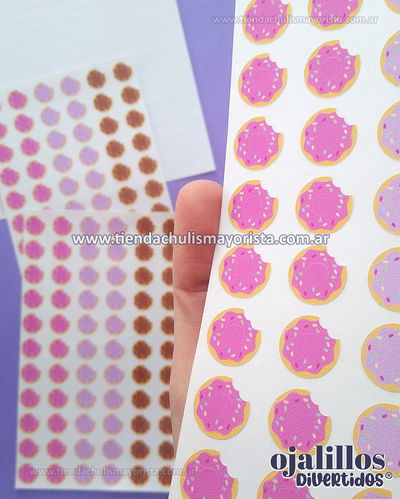 Ojalillos divertidos donas mordidas