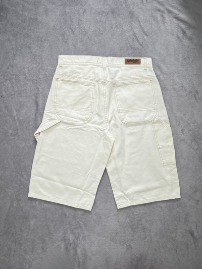 Bermuda baggy “CREAM” blanco