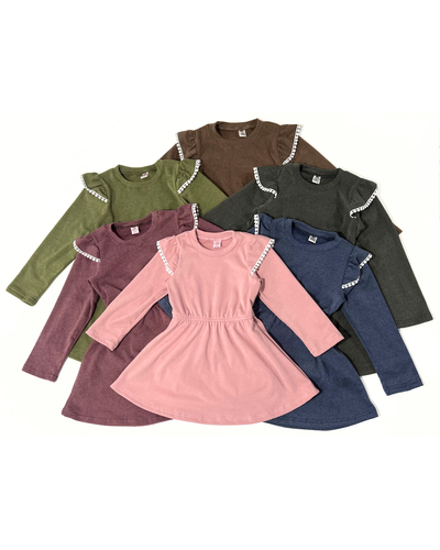 Vestido Puntilla - Darlon Rib - PACK X6