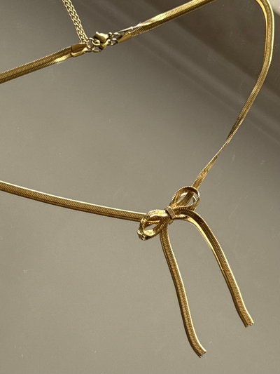 Collar Soft Bow- Acero