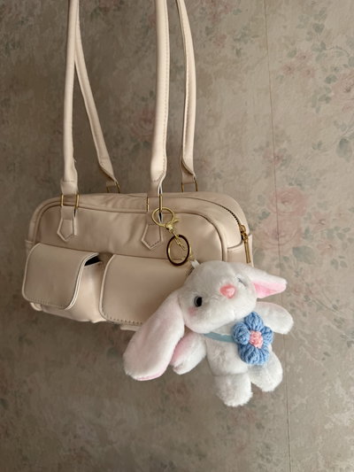 Charm Conejo peluche - Blanco 