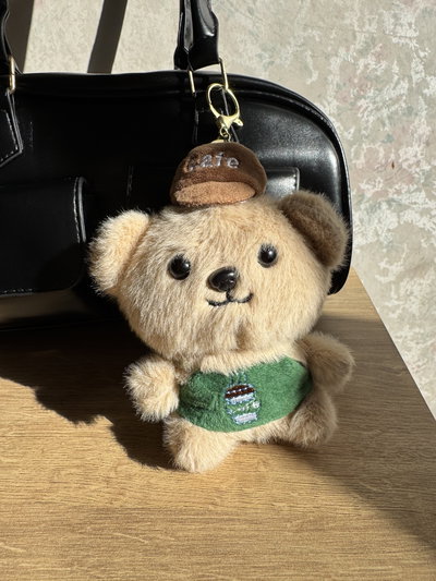 Charm Oso cafe peluche - Tostado 