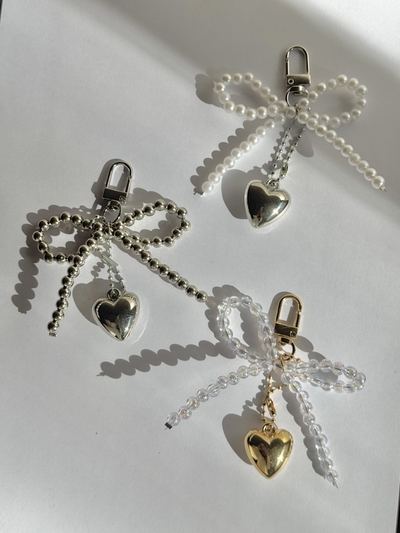 Charm Moño corazon 