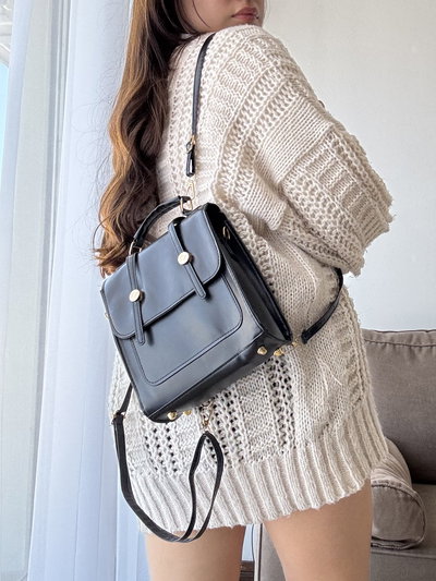 Vintage bag - 2 en 1 - Negro