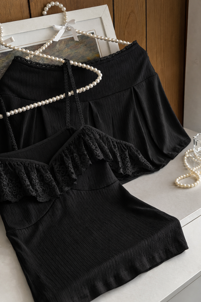 Blusa Anneliese Negro - Preventa