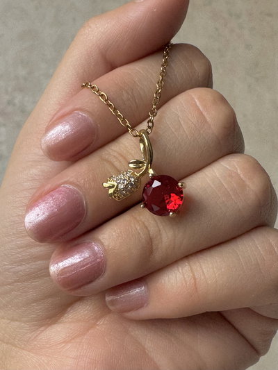 Collar Scarlet - Acero