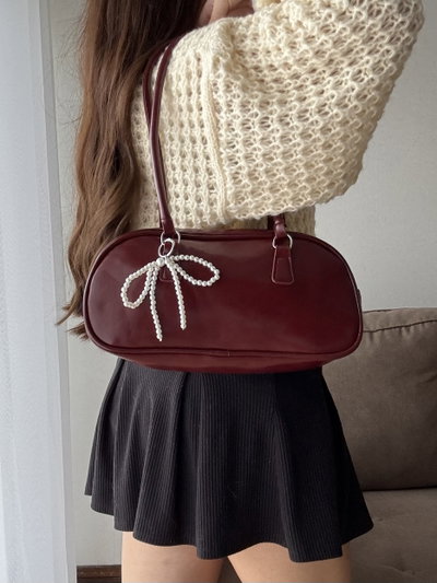 Dreamy Bag con charm  - Bordo