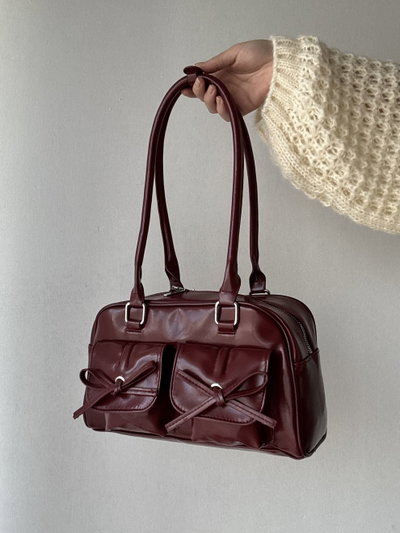 Lace Bag - Bordo