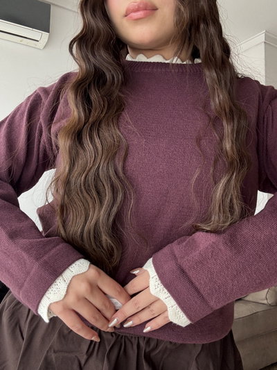 Sweater Laurel - Vino