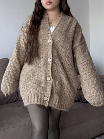 Cardigan Nube - Camel