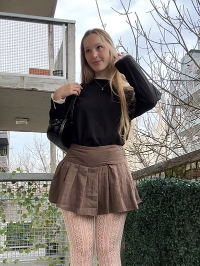 Skort Latte - Marrón